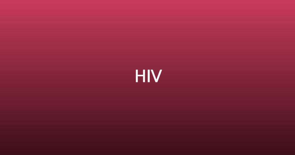 HIV 대표 이미지