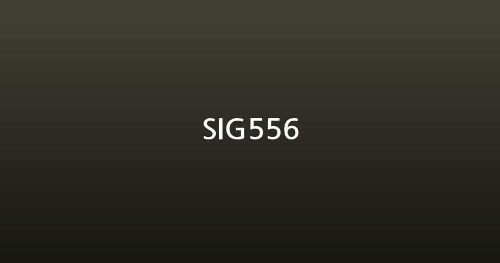 SIG556 대표 이미지