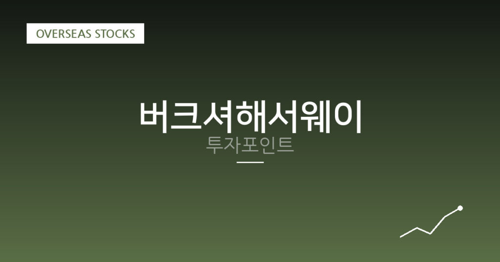버크셔해서웨이 투자포인트 대표 이미지