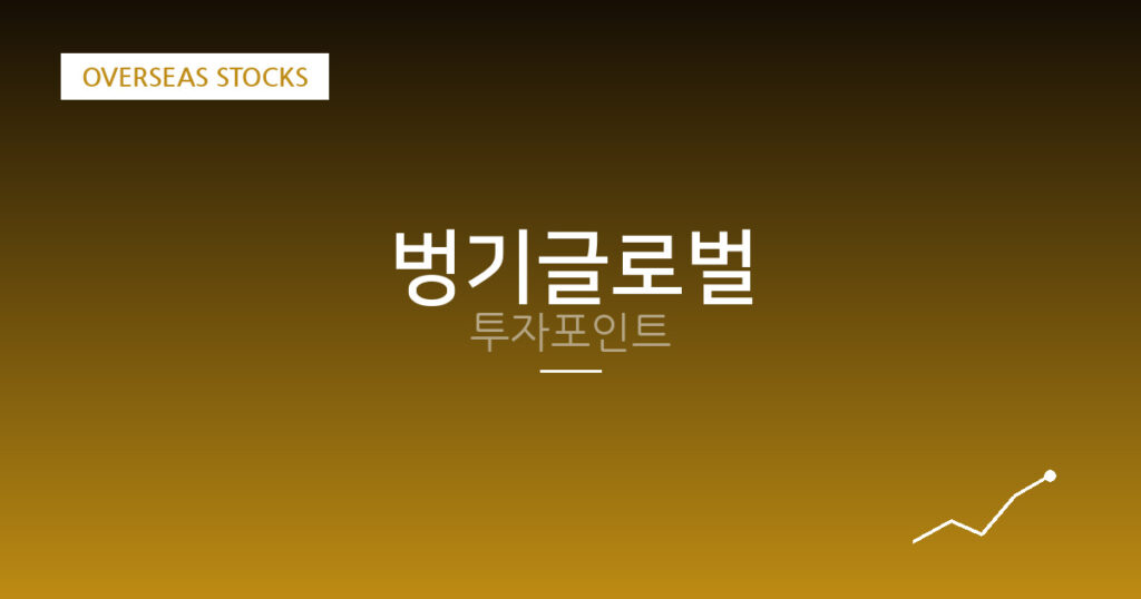 벙기글로벌 투자포인트 대표 이미지