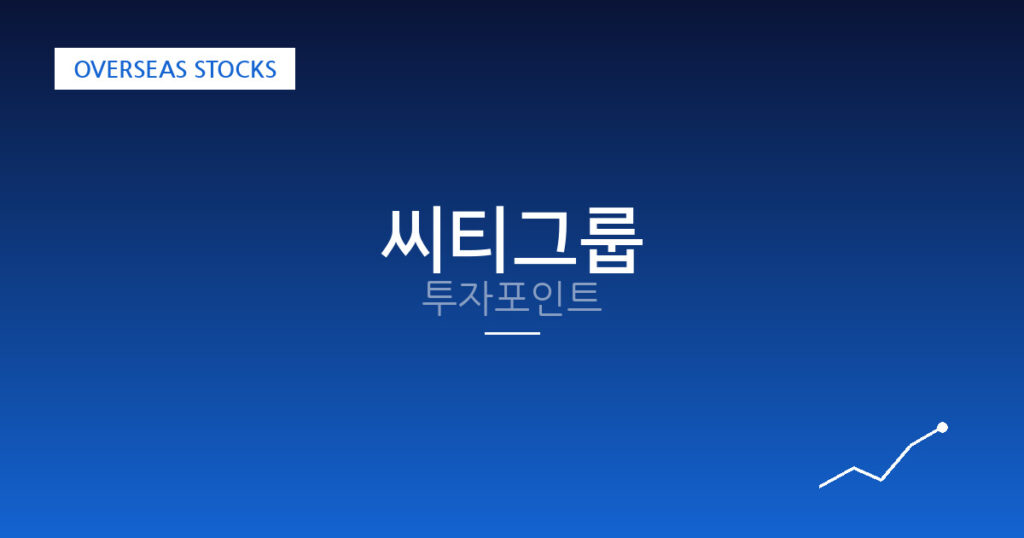 씨티그룹 투자포인트 대표 이미지