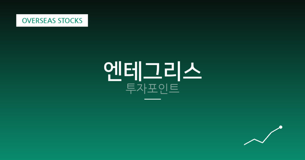 엔테그리스 투자포인트 대표 이미지
