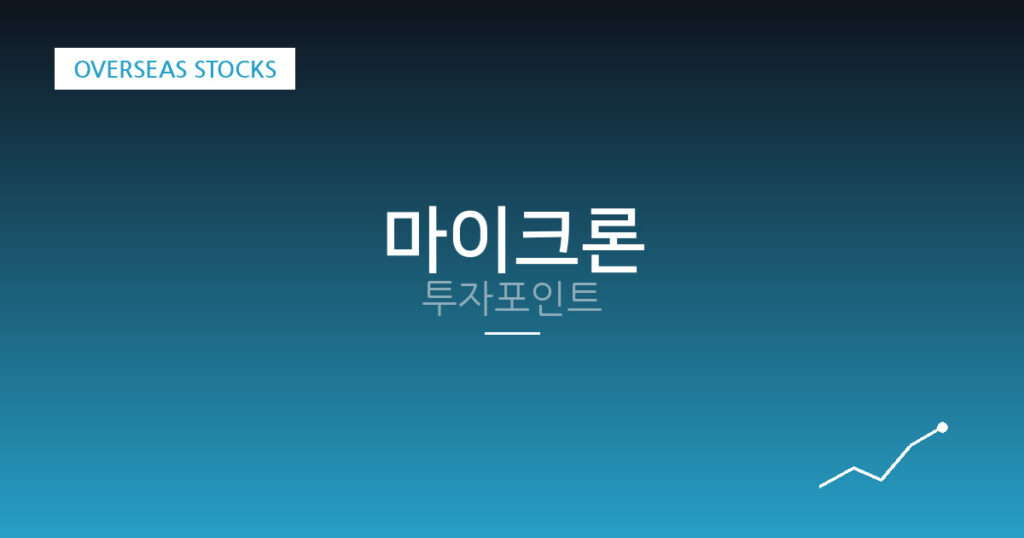 마이크론 투자포인트 대표 이미지