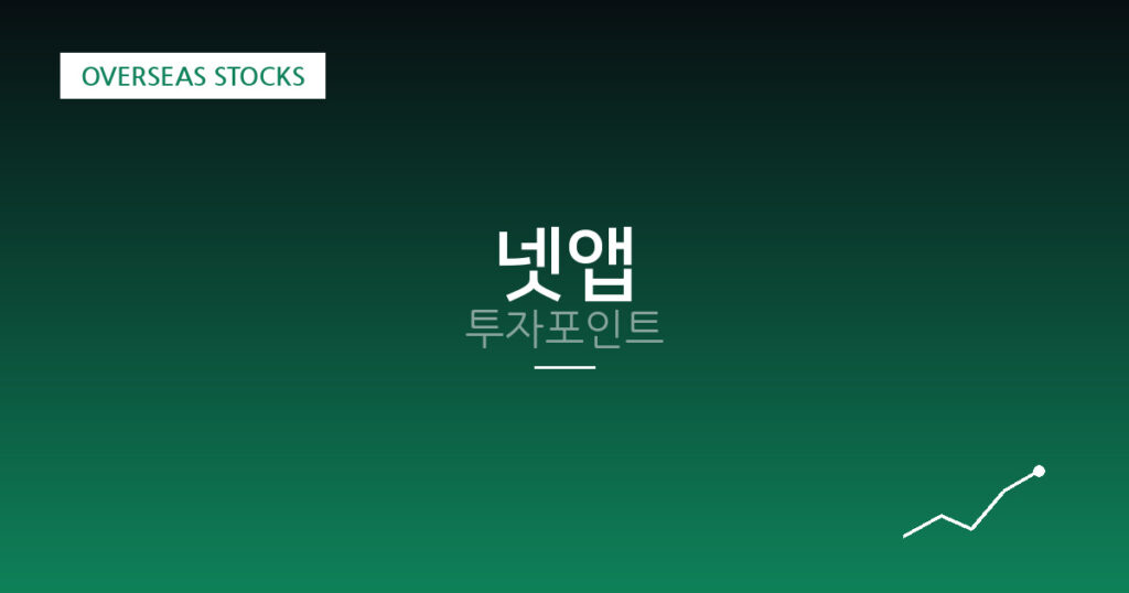 넷앱 투자포인트 대표 이미지