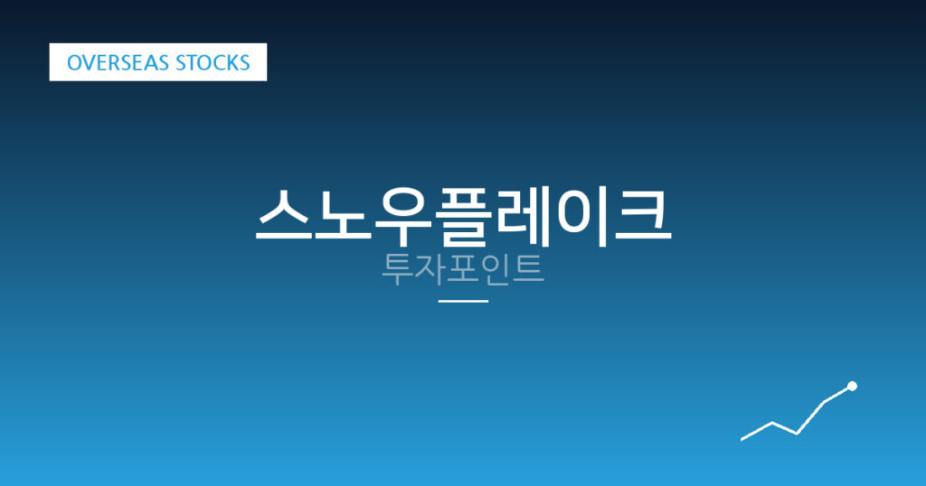 스노우플레이크 투자포인트 대표 이미지