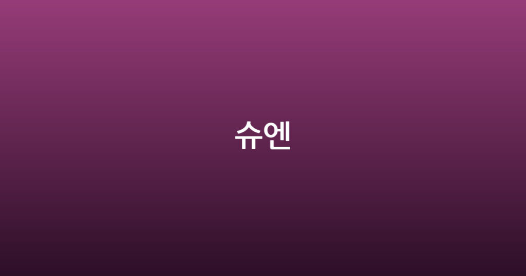 슈엔 대표 이미지