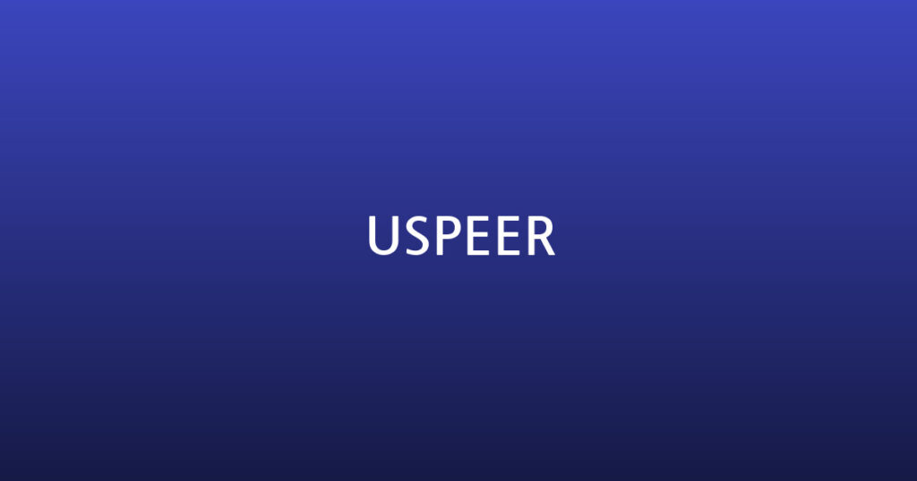 USPEER 대표 이미지